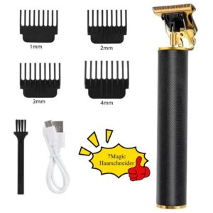 7Magic Haarschneider, Profi Haarschneidemaschine, Barttrimmer herren, 1200mAh