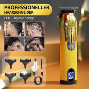 LifeImpree Haarschneider, Haartrimmer für Herren, IPX6 Wasserdichte Haarschneidemaschine