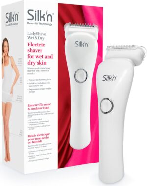 Silk’n Elektrorasierer »LadyShave«, 1 St. Aufsätze, Wet&Dry