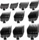 10 Stück Haarschneidemaschine AufsäTze, Haarschneider Aufsatz Set, für Haarschneidemaschine Magic Clip Trimmer Rasierer,Gesichtshaarschneidemaschinen Bartschneider Aufsteckkamm