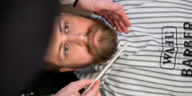 Wie schneidet man einen Bart in verschiedenen Längen?