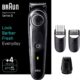 Braun Haarschneider Barttrimmer BT3440, 40 Einstellungen, Wiederaufladbar