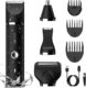 Körperrasierer Herren, Intimrasierer Mann, Body Rasierer Herren Elektrisch, Ohr- & Nasenhaartrimmer, Bodygroomer, Präzise Haarentfernung, 7-IN-1 Multi-Trimmer Kit, Wasserdichter…