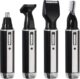 M2-Tec Nasenhaartrimmer 4in1 – RF-3009, Set, 4 Aufsätze, USB Ladefunktion